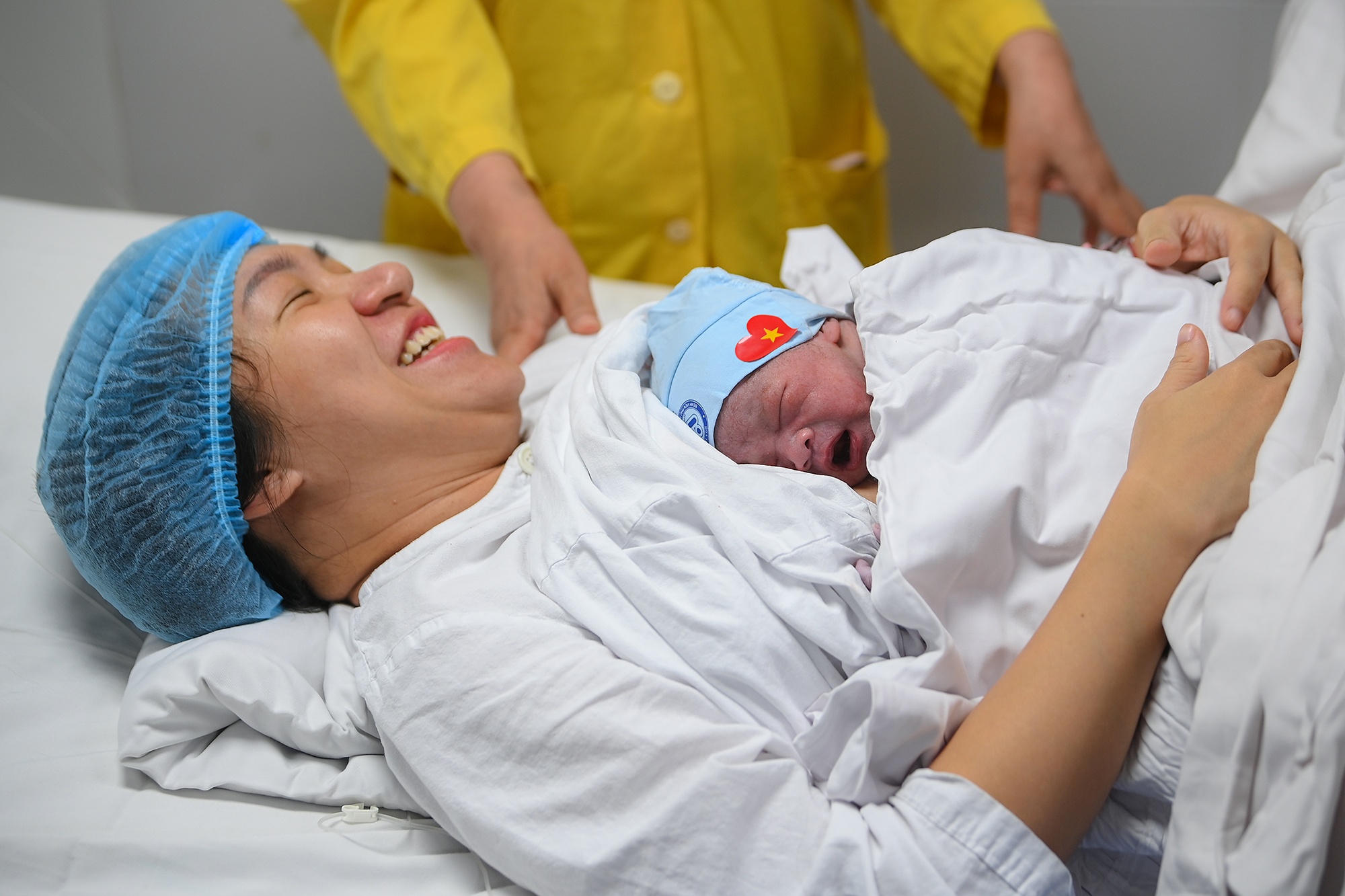 Những ‘em bé Quốc Khánh’ chào đời ngày Tết Độc lập