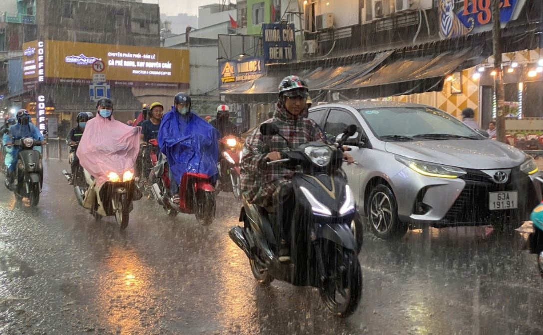 Diễn biến đợt mưa lớn diện rộng tại TP.HCM đầu tháng 9