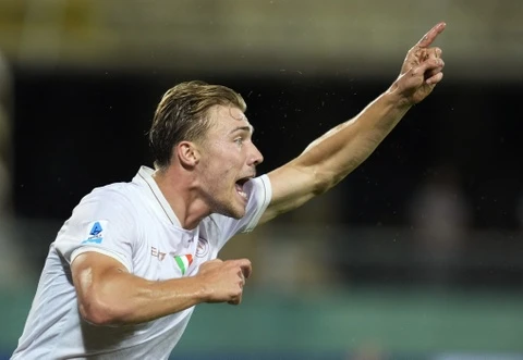 Hojlund liên tục tỏa sáng sau khi rời MU