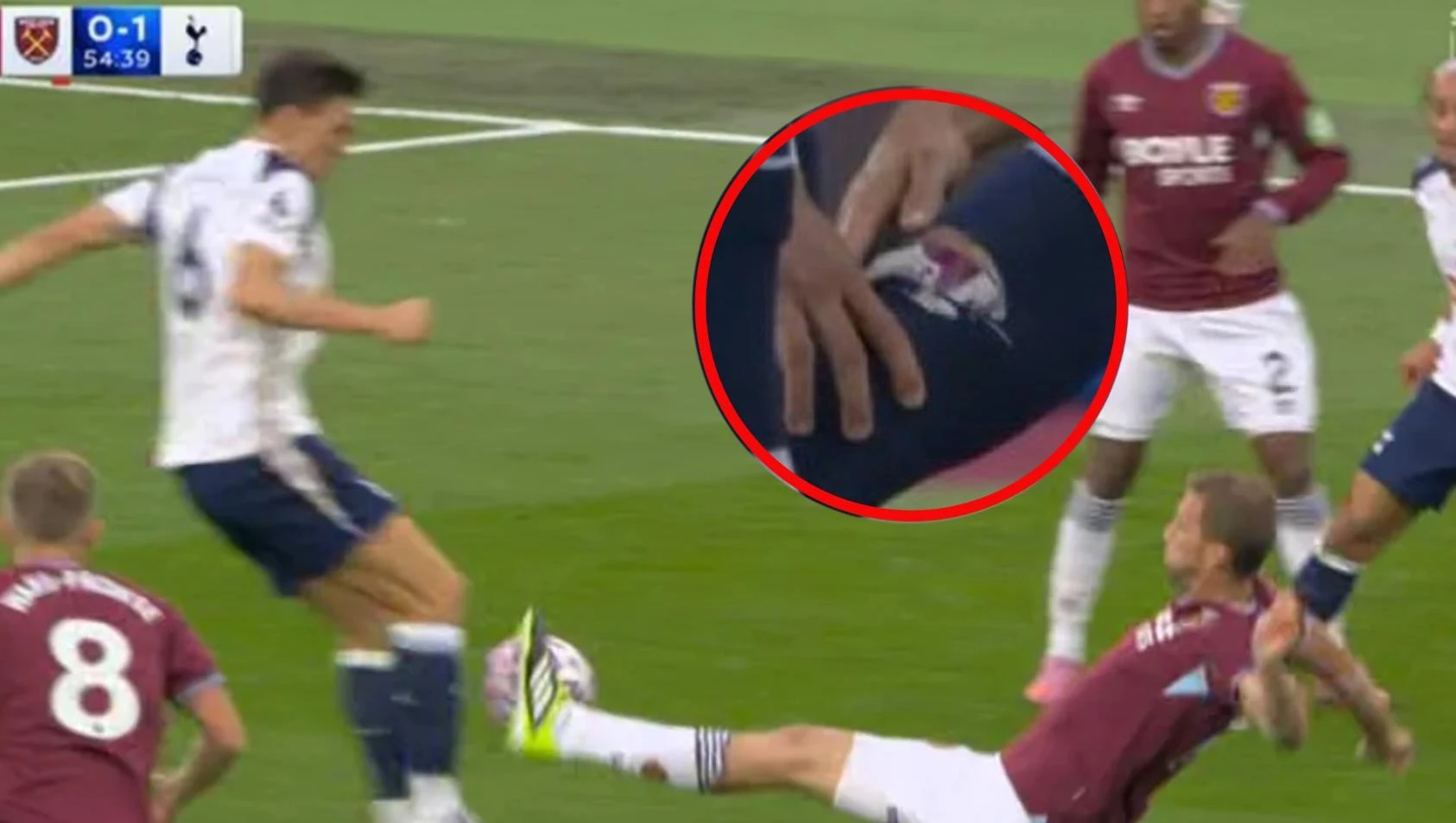 Pha bóng ghê rợn ở Premier League