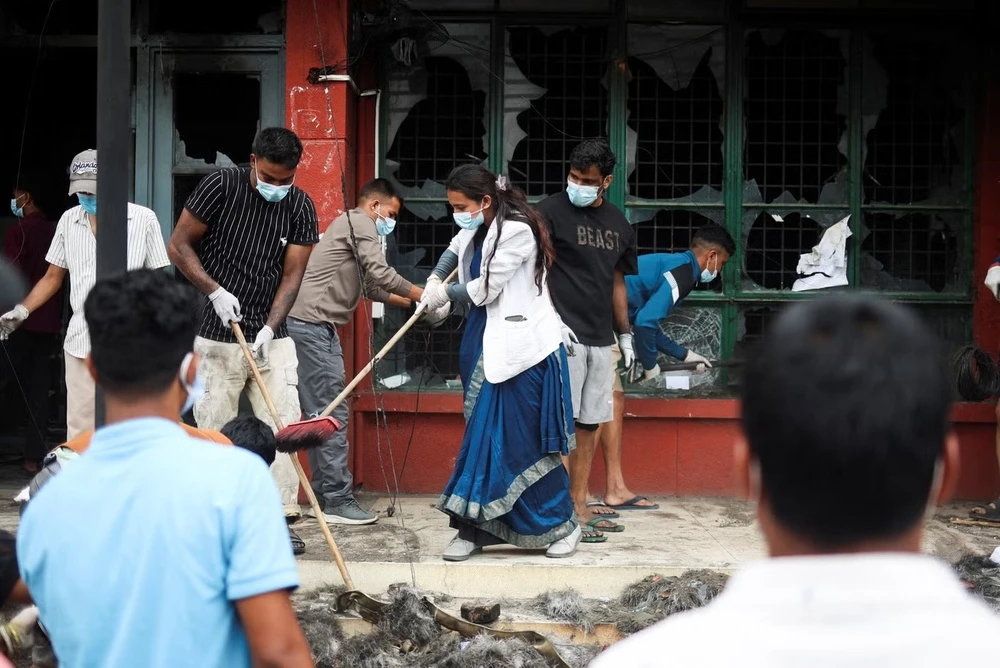 Nepal tái thiết hậu biểu tình