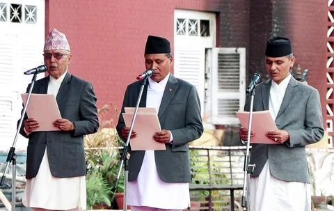 Nội các lâm thời Nepal công bố các thành viên đầu tiên