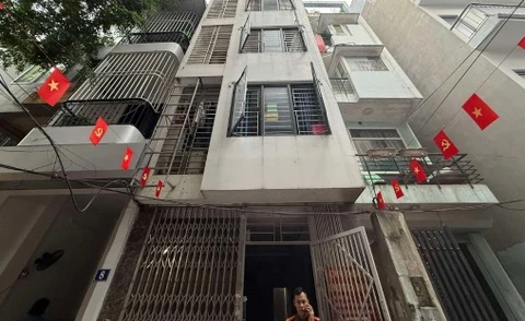 Cháy chung cư mini ở Hà Nội