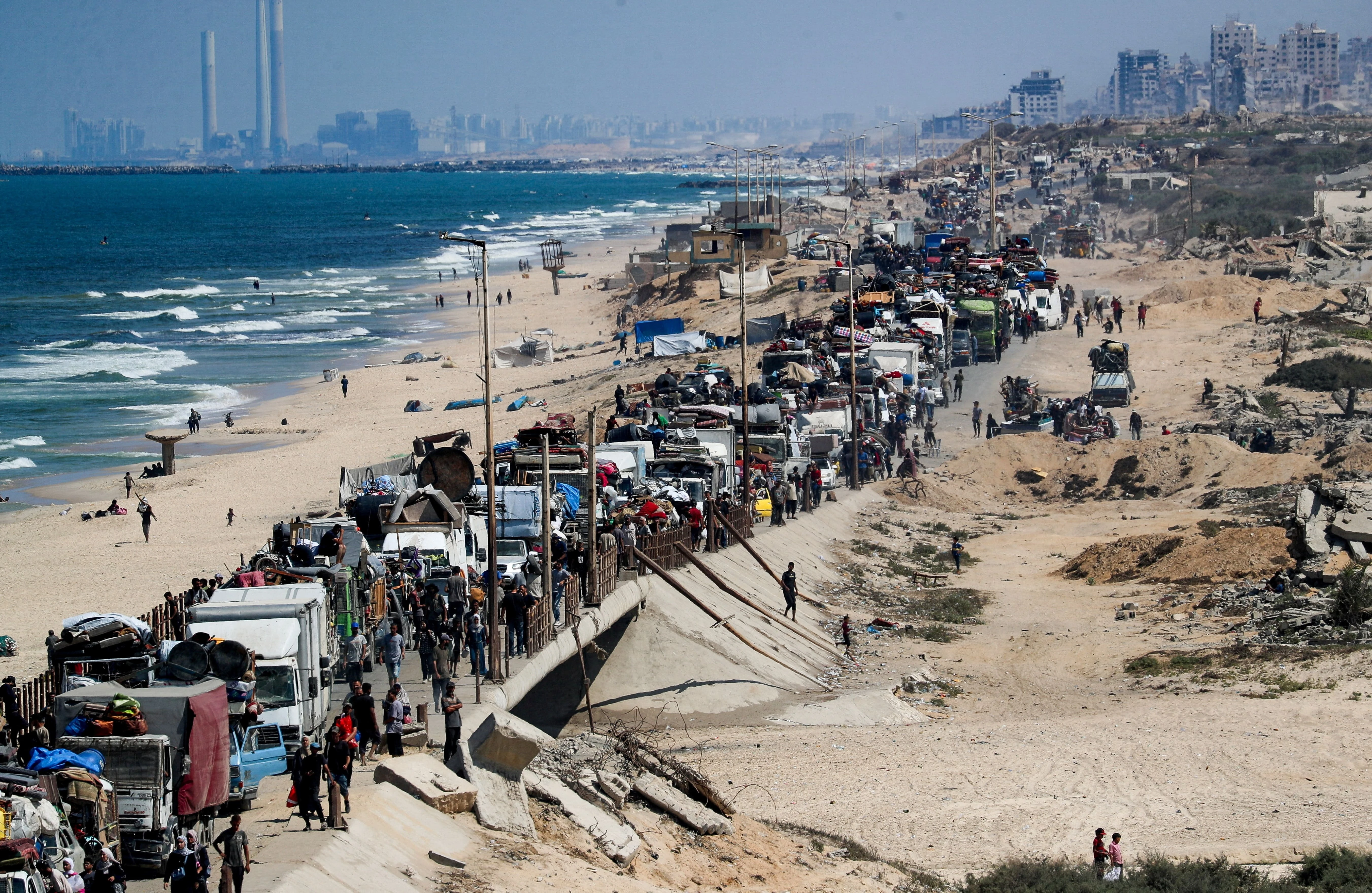 Gaza tan hoang vì chiến dịch quân sự của Israel