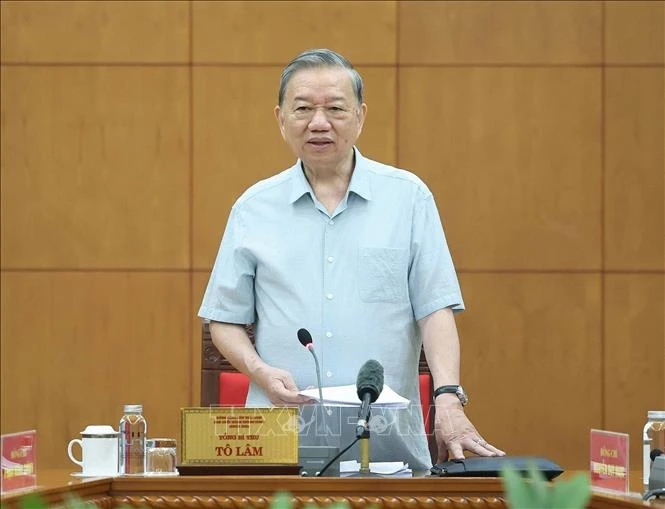 Tổng Bí thư Tô Lâm đặt ra yêu cầu khi sửa Luật Đất đai 2024