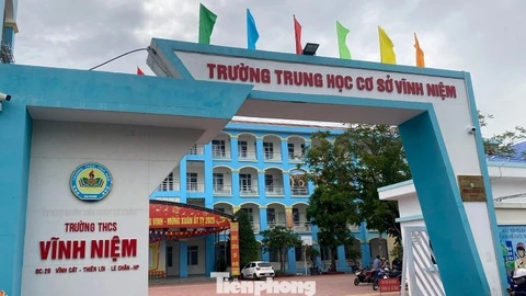 Trường học ở Hải Phòng trả phụ huynh tiền vận động mua sắm thiết bị