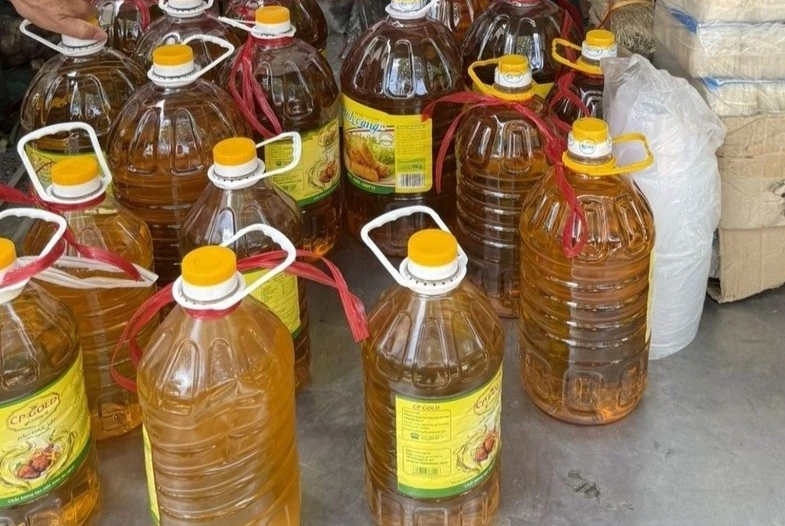 Cảnh báo dầu ăn giả, kém chất lượng nhãn hiệu 'Gold Max', 'Tamin Gold'