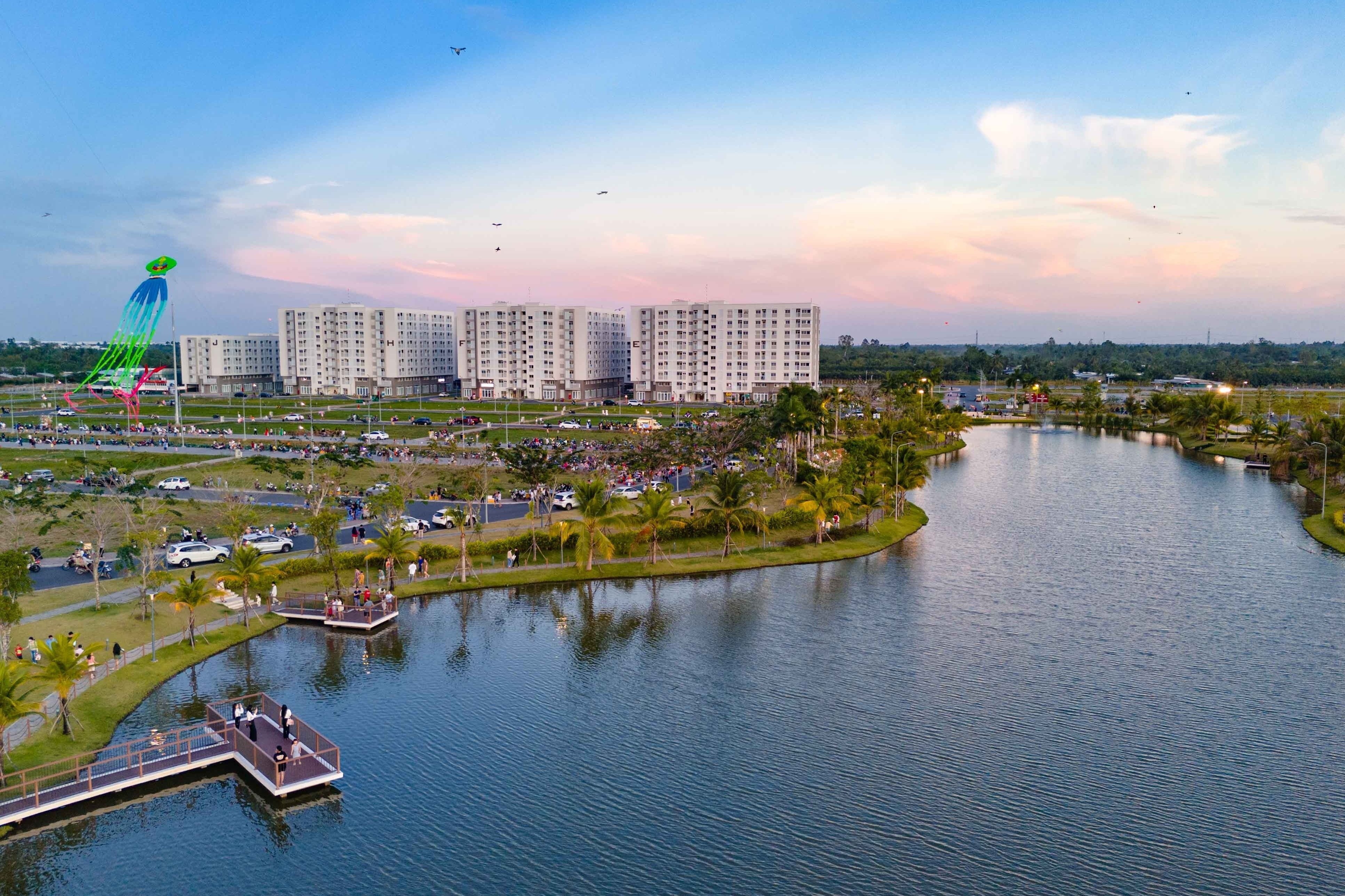 Nam Long II Central Lake dẫn nhịp thị trường BĐS Cần Thơ