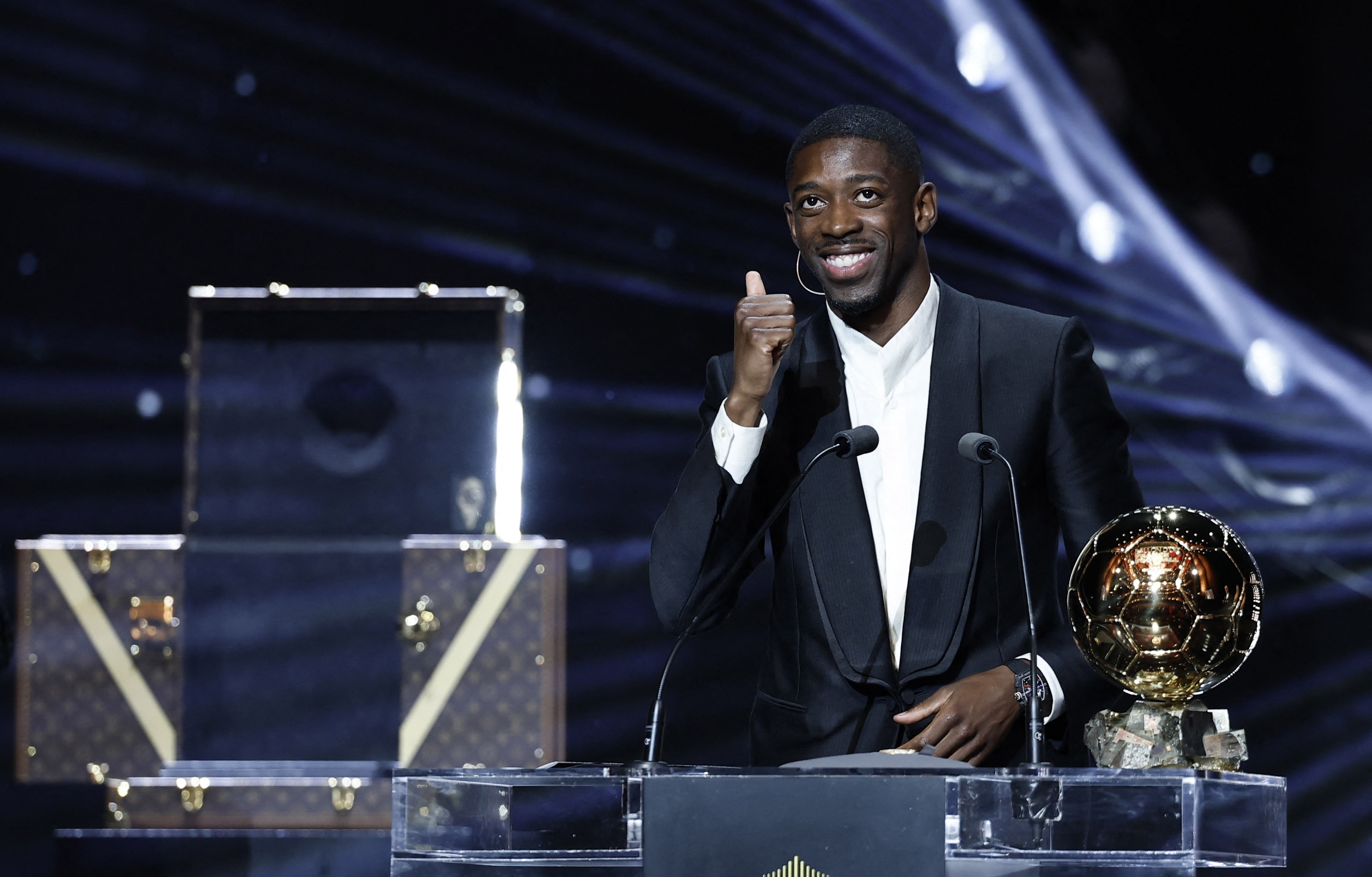 Dembele thắng áp đảo ở cuộc bầu chọn Quả bóng vàng