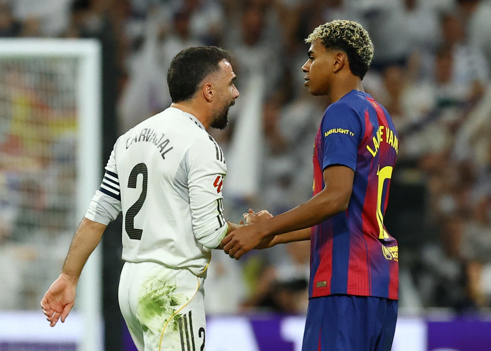 Carvajal bị tố cư xử như côn đồ với Yamal
