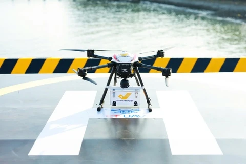 Giao hàng vượt biển bằng UAV tại Việt Nam