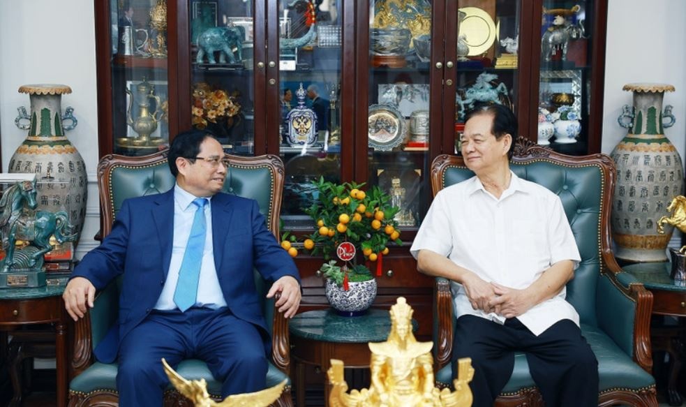 Thủ tướng chúc Tết nguyên lãnh đạo Đảng, Nhà nước