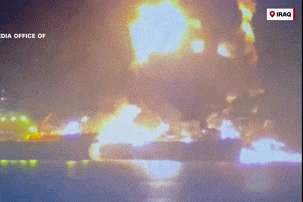 Iran rải thủy lôi, hàng loạt tàu trúng đạn