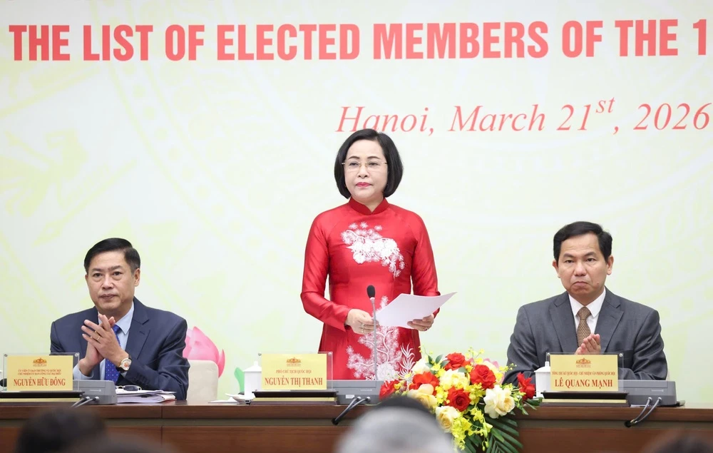 Chi tiết danh sách, số phiếu bầu trúng cử của 500 đại biểu QH khóa XVI