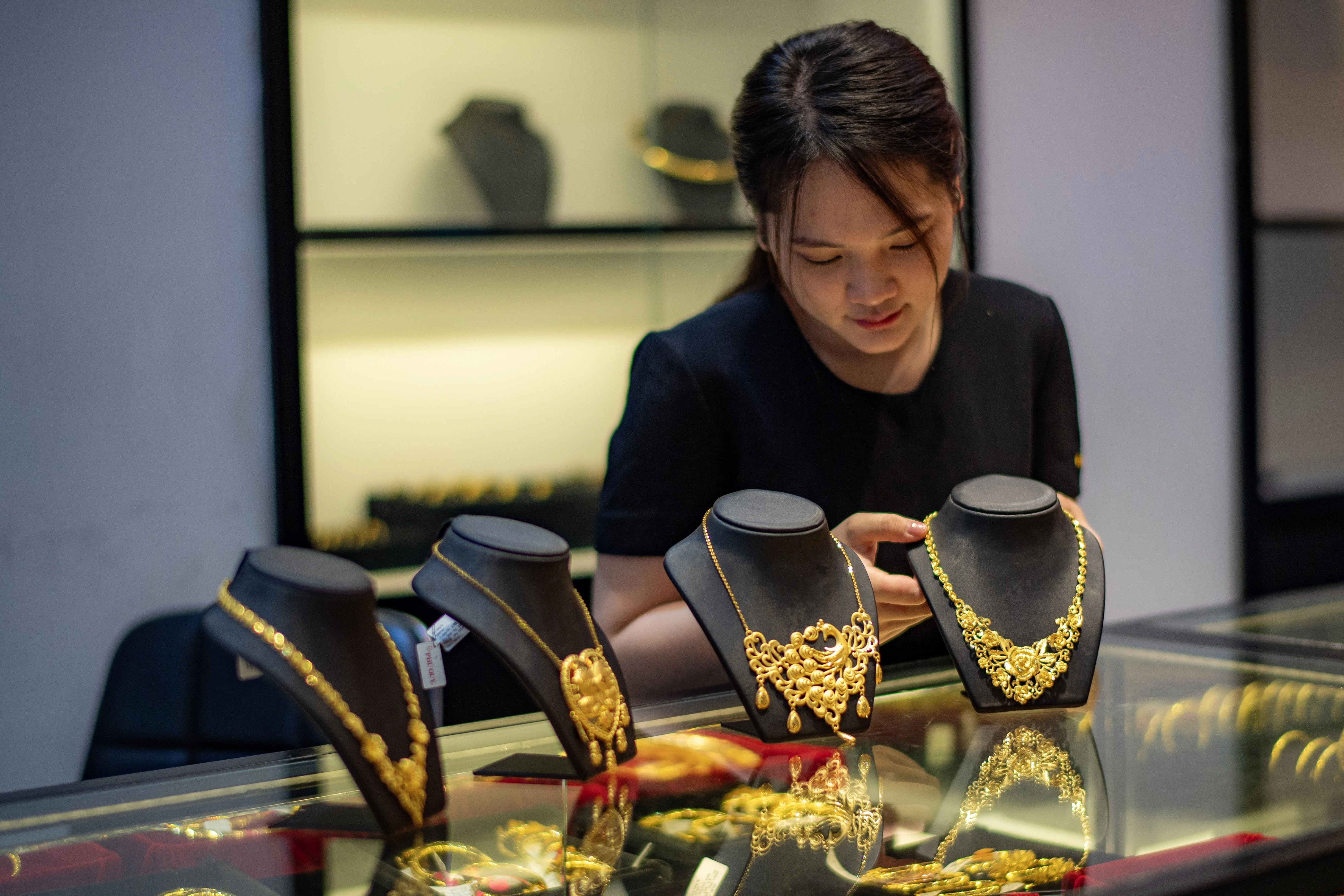 Giá vàng trong nước vừa tăng hơn 3 triệu đồng/lượng