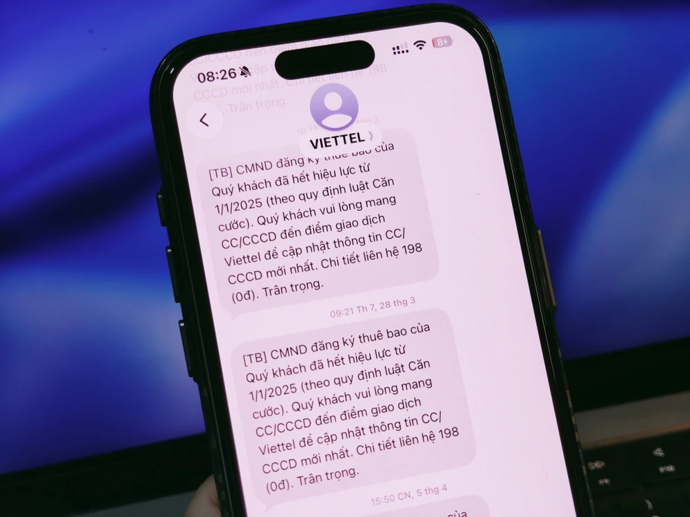 Có cần lo nếu không nhận thông báo khóa SIM hôm nay?