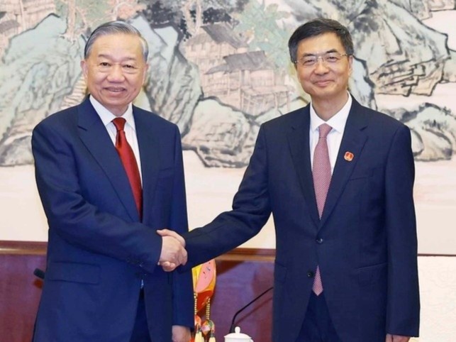 Tổng Bí thư, Chủ tịch nước Tô Lâm tiếp Bí thư Quảng Tây